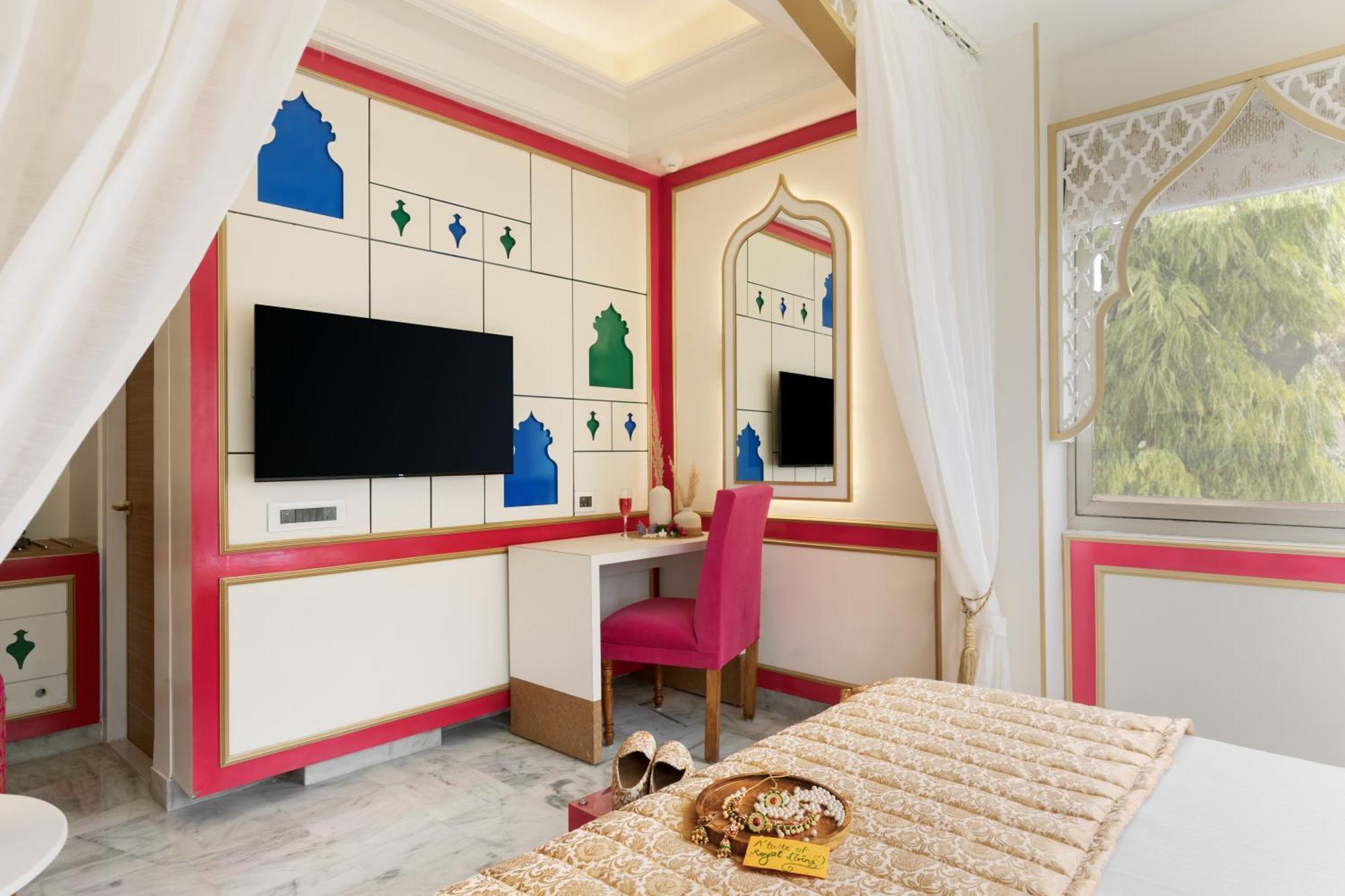 Sarang Palace - A Luxury Boutique Hotel Jaipur Ngoại thất bức ảnh