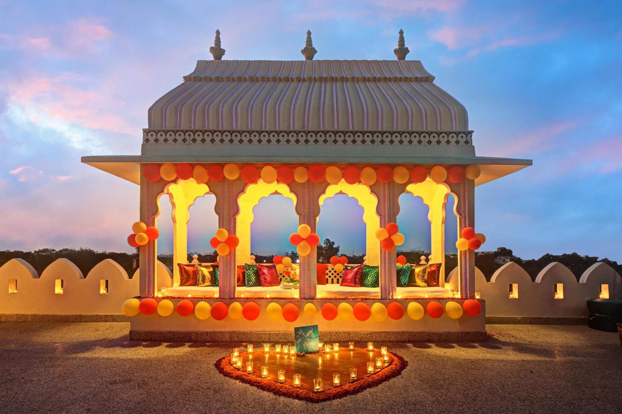 Sarang Palace - A Luxury Boutique Hotel Jaipur Ngoại thất bức ảnh